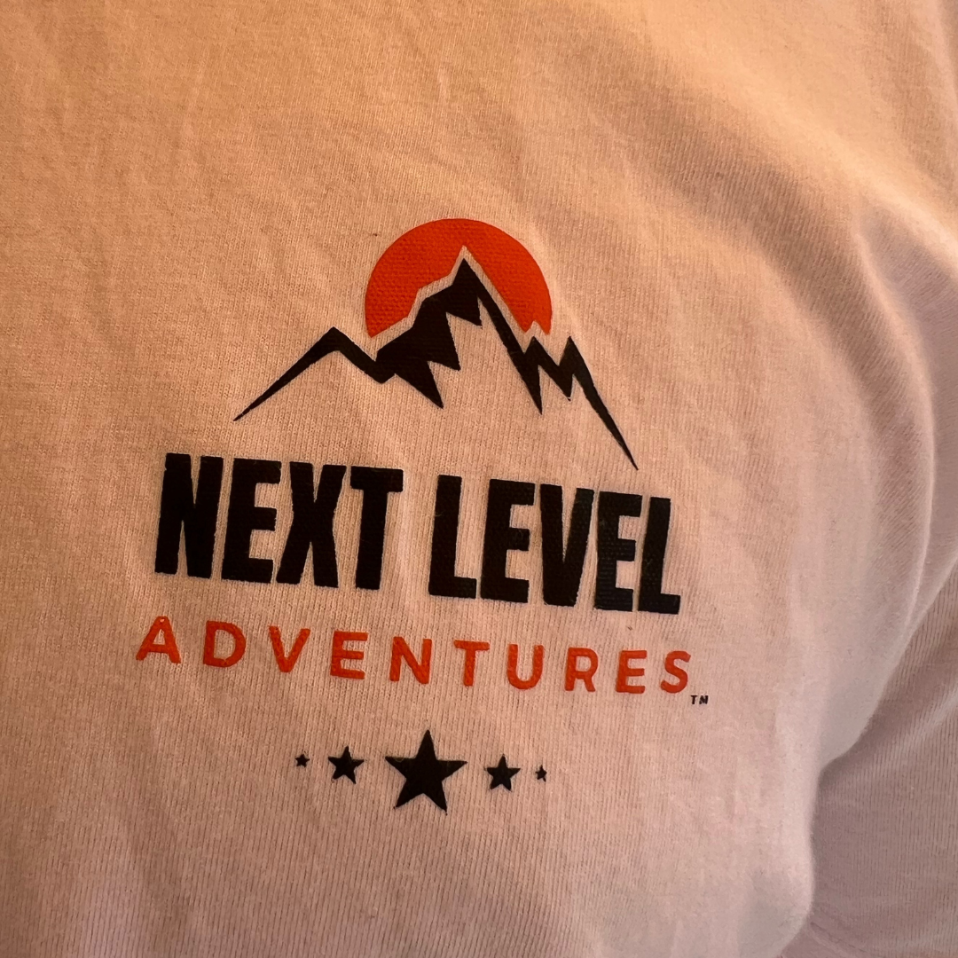Next Level Adventure Gear™ Adventure Awaits T-Shirt White