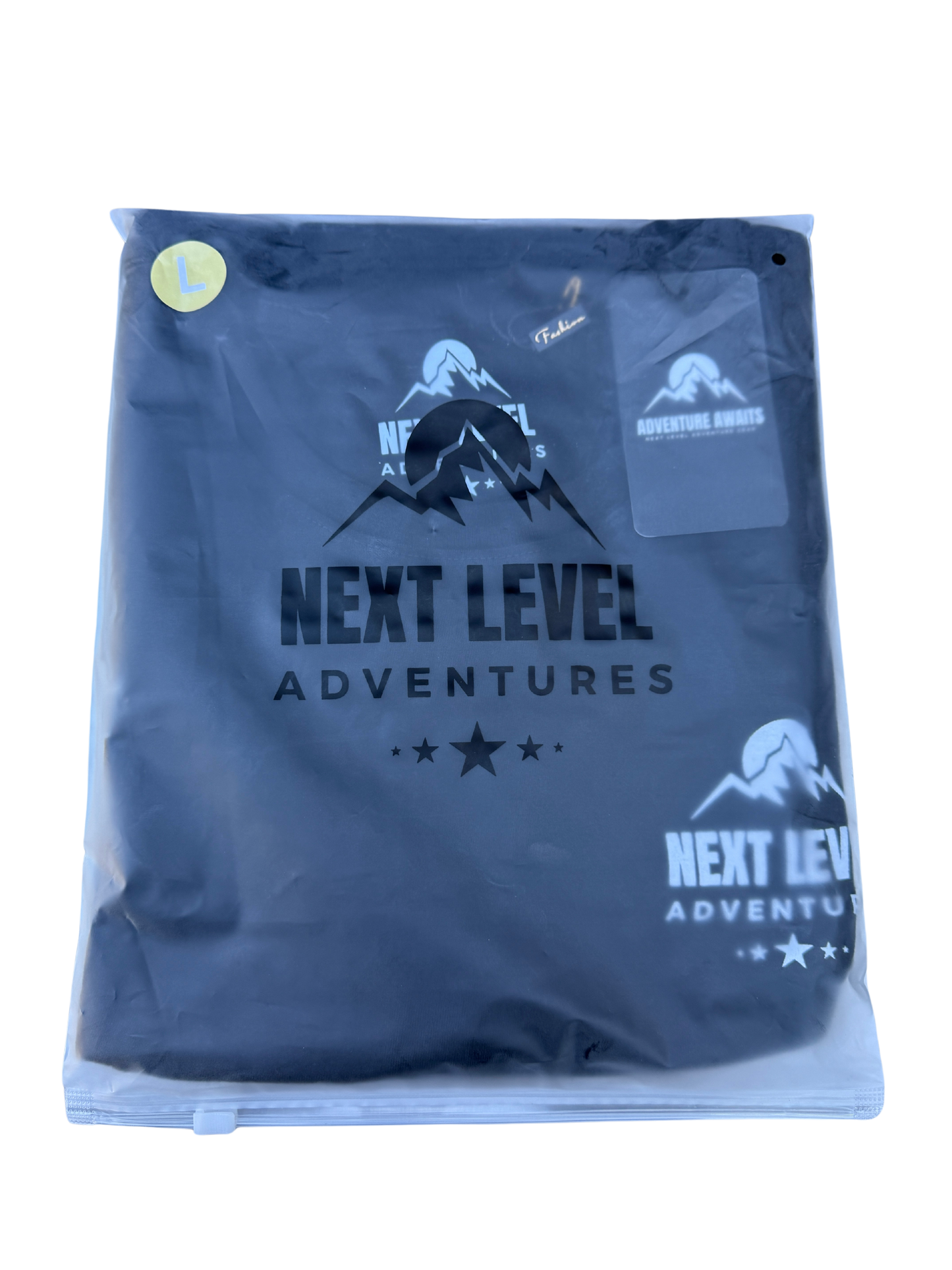 Next Level Adventure Gear™ Adventure Awaits T-Shirt Black