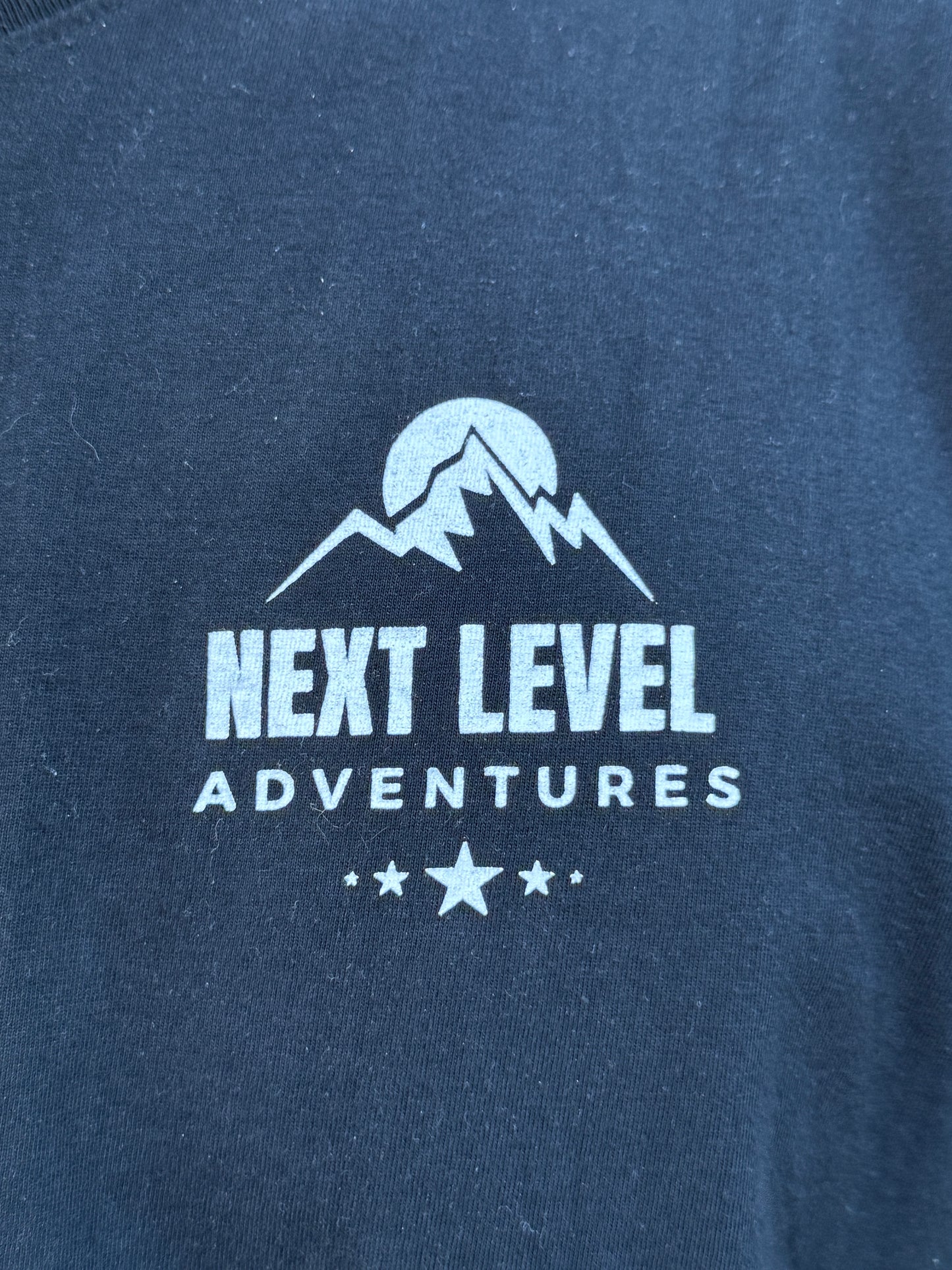 Next Level Adventure Gear™ Adventure Awaits T-Shirt Black