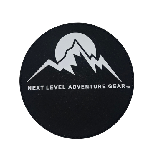Next Level Adventure Gear™ Velcro Patch Black & White