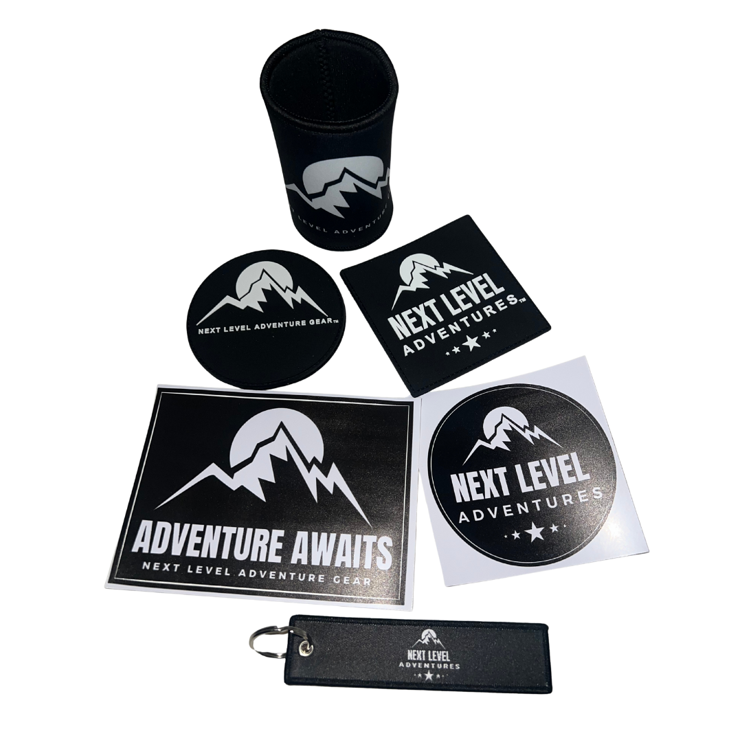 Next Level Adventure Gear™  T-Shirt Merch Package